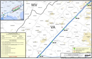 Southeastern Trail Expansion Project Map