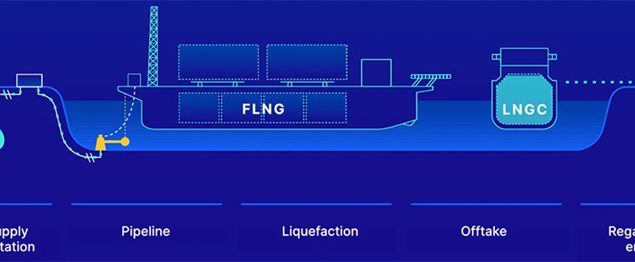 Delfin LNG Diagram