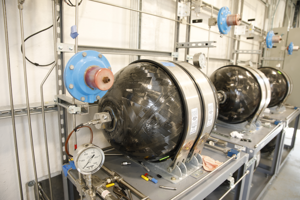 GTI&#x27;s Hydrogen Technology Center will determine how to best use this low-carbon energy carrier for storing and “time shifting” renewable energy and leveraging the existing robust natural gas storage and delivery infrastructure to facilitate the transition to a low-carbon future. Photo: GTI