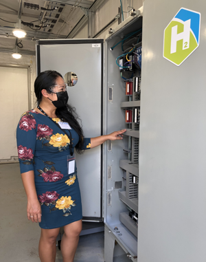 Kristine Wiley has worked for GTI for close to two decades and was recently named vice president of GTI’s Hydrogen Technology Center. Photo: GTI