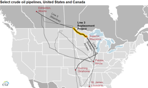 Source: Map by the U.S. Energy Information Administration, using publicly available data