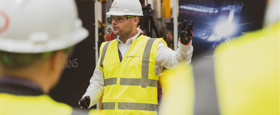 CRC Evans Workshop Tour